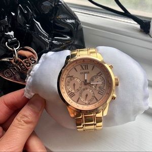 Guess Rosegold Steel Watch 💞